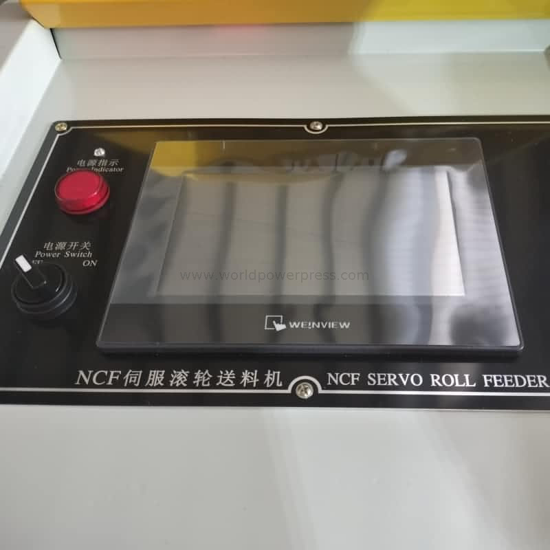 NCF Series Servo Roll Footer cho Dải có độ dày 2,2mm cho ăn