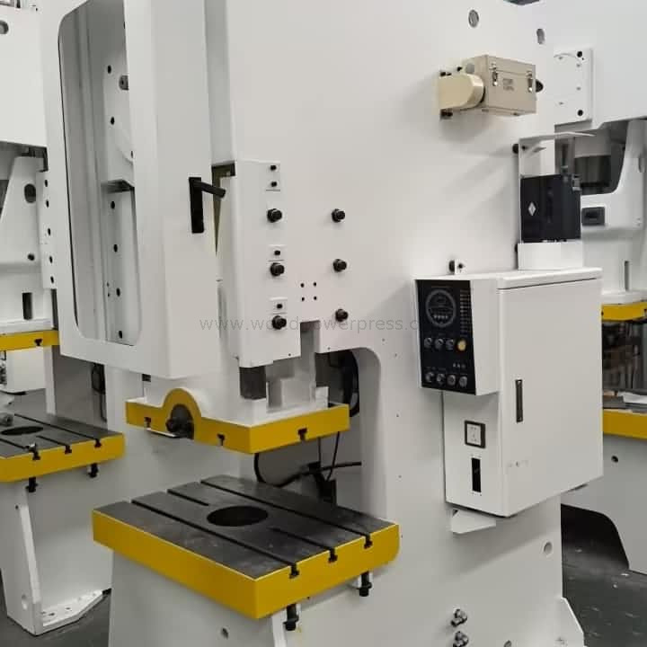 Máy ép điều chỉnh chiều dài đột quỵ JH21-63L với công suất 63ton