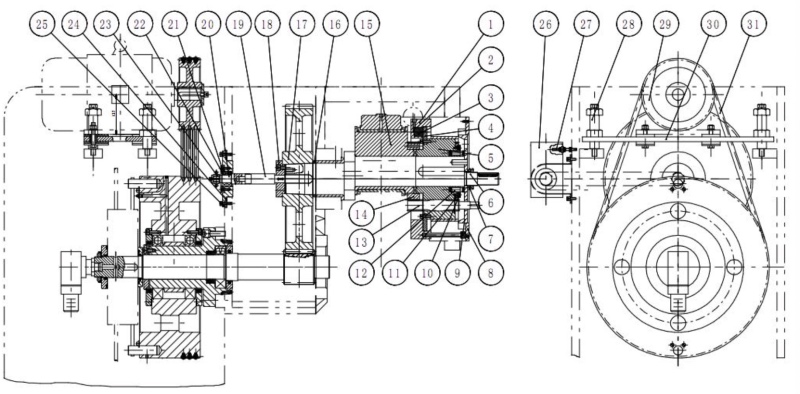 Hệ thống lập dị để điều chỉnh độ d&agrave;i đột quỵ