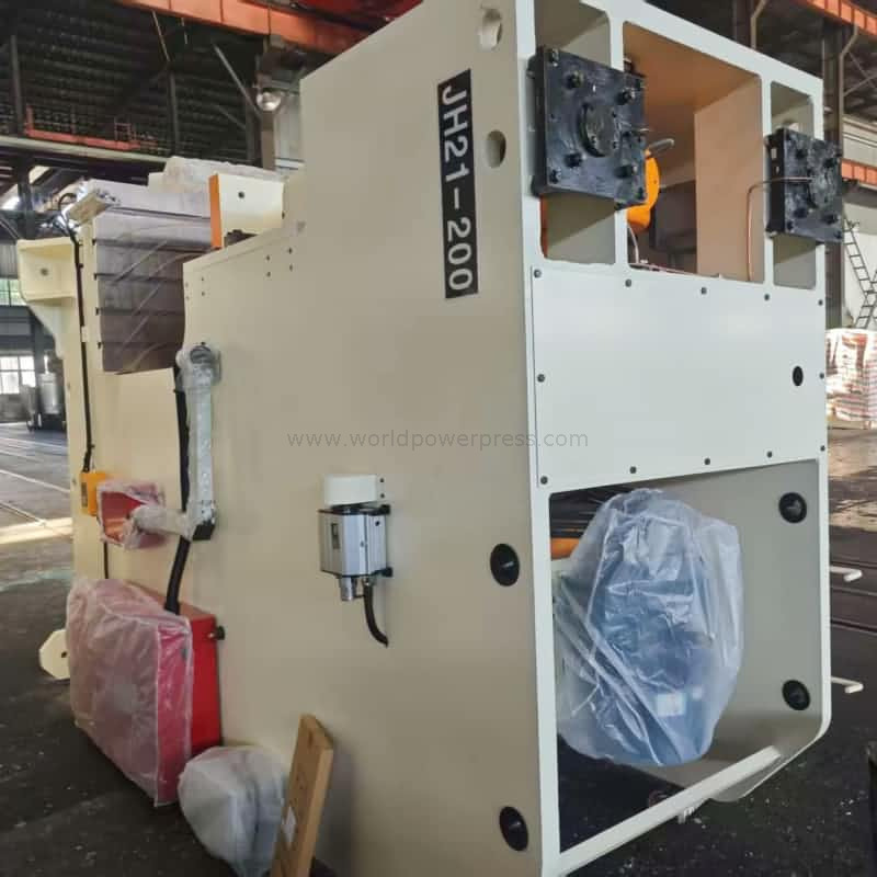 JH21 C frame 200ton Máy ép nguồn tự động với bộ nạp NC